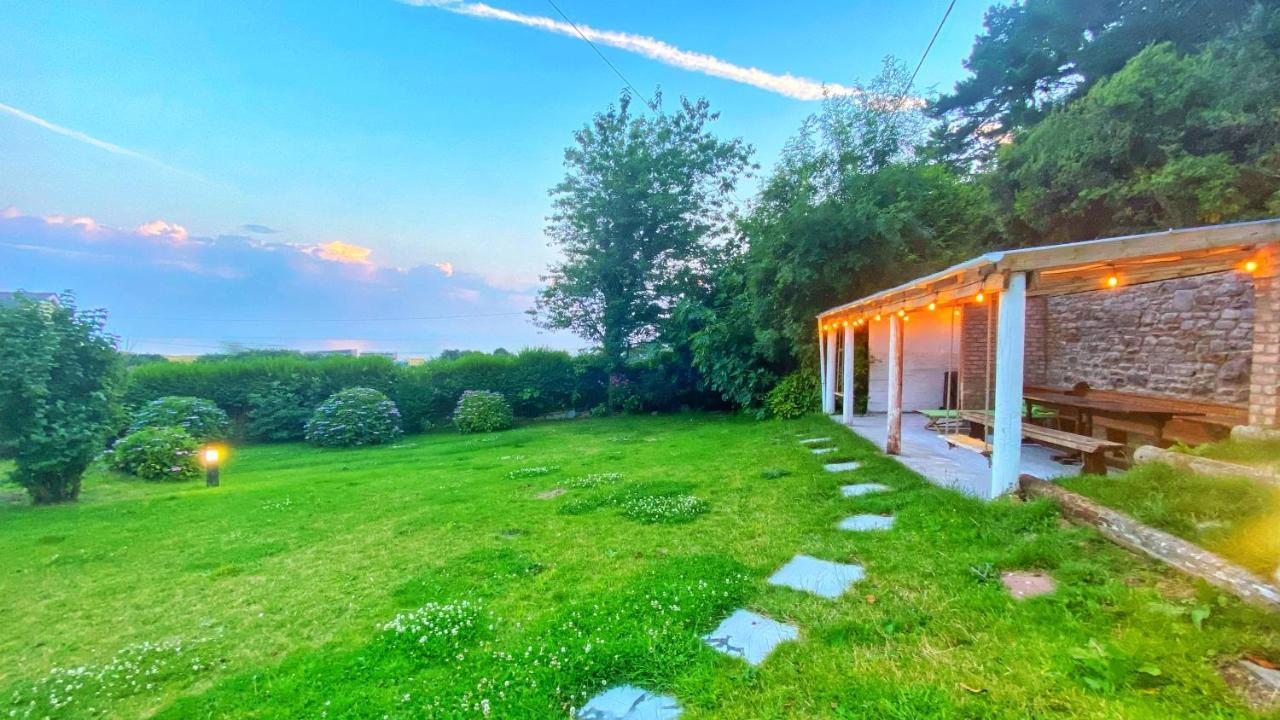 Gordy Hall -Sea Facing Welsh Cottage With Stunning Views Pendine Exteriör bild