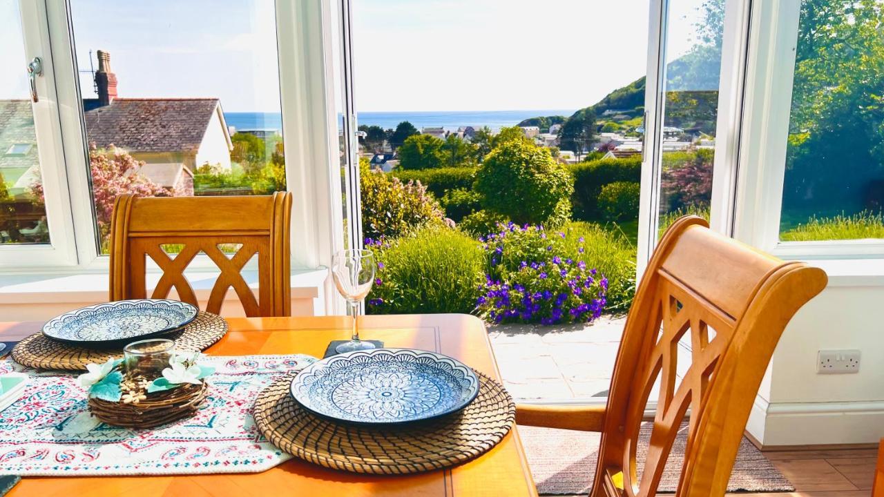 Gordy Hall -Sea Facing Welsh Cottage With Stunning Views Pendine Exteriör bild